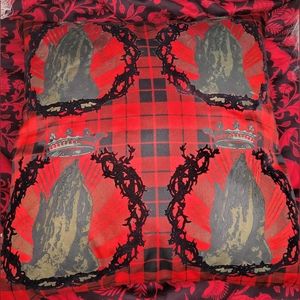 Linens brand prayer hands tartan decorative pillows